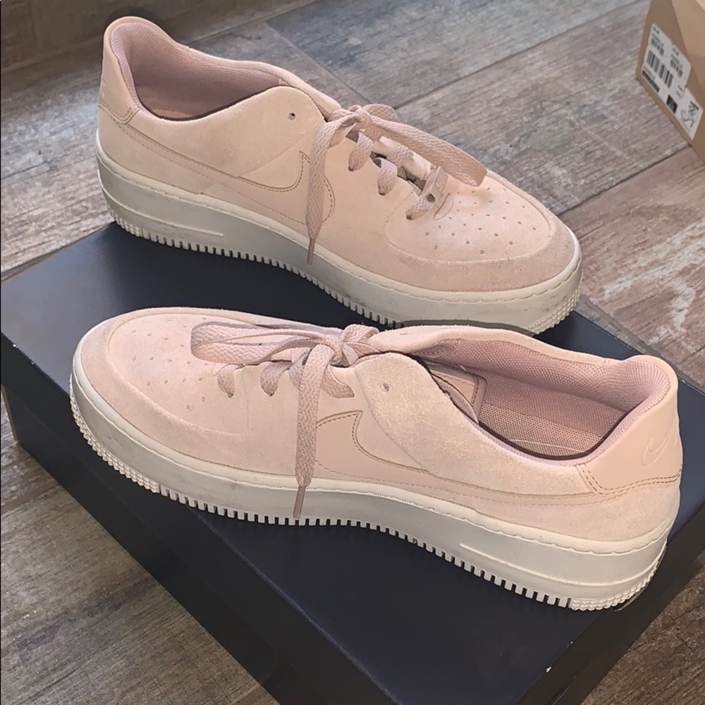 Nike AF1 Sage Low Beige/Light Pink Rare
